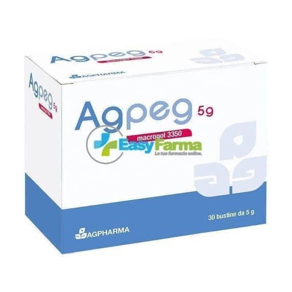 Agpeg Plus 30 Bustine da 5 G di Macrogol 3350 | Acquista Online su Farmaclick
