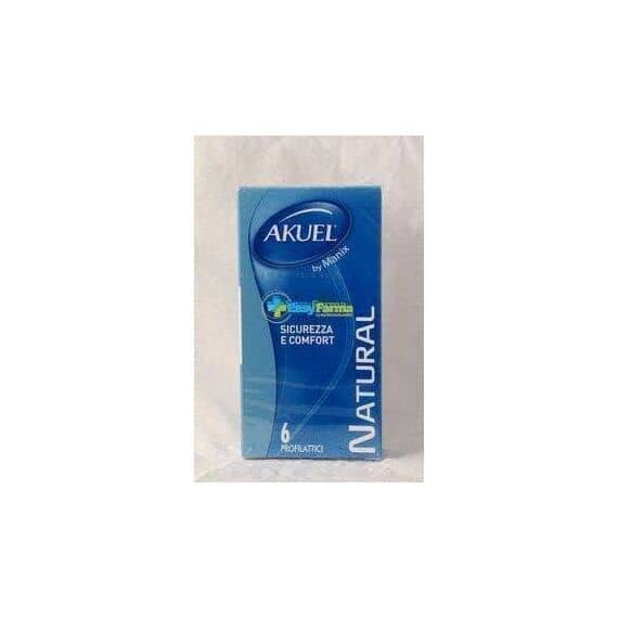 Akuel Natural 6 Preservativi Nuovo | Acquista Online su Farmaclick