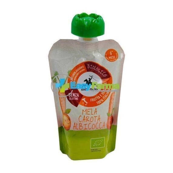 Alce Nero Purea di Mela Carota Albicocca Baby Food 100 G | Acquista Online su Farmaclick