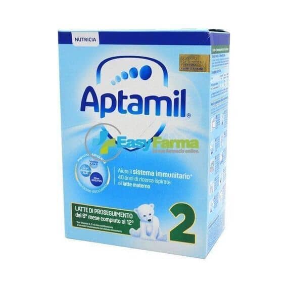 Aptamil 2 Latte di Proseguimento Dal 6â° Mese Compiuto Al 12â° 600 G | Acquista Online su Farmaclick