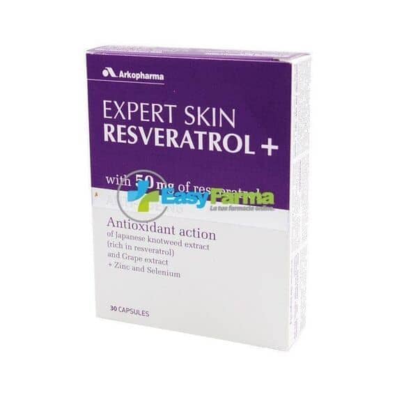 Arkopharma Expert Skin Resveratrolo Forte Anti Age 30 Capsule | Acquista Online su Farmaclick