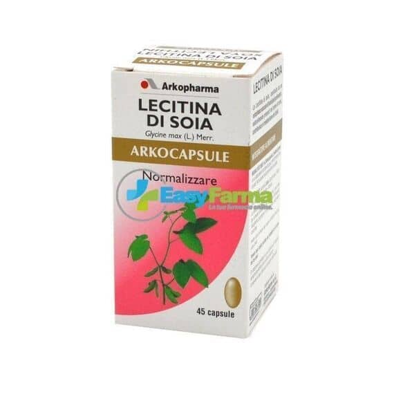 Arkopharma Lecitina di Soia Integratore Contro il Colesterolo 45 Arkocapsule | Acquista Online su Farmaclick