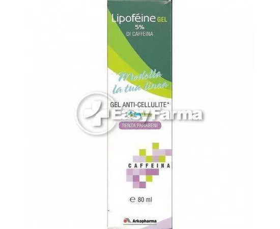 Arkopharma Lipofeine Anti-Cellulite-Gel 5% Koffein 80 ml