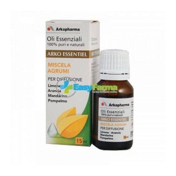 Arkopharma Oli Essenziali Miscela Agrumi per Diffusione 15 Ml | Acquista Online su Farmaclick