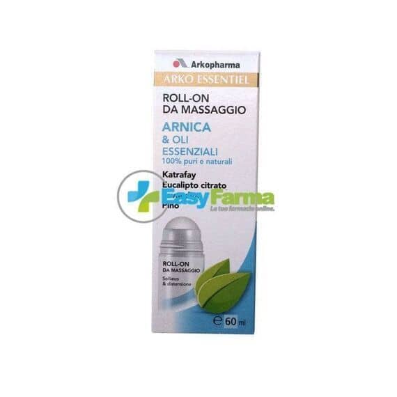 Arkopharma Oli Essenziali Roll On da Massaggio Arnica e Oli Essenziali 60 Ml | Acquista Online su Farmaclick