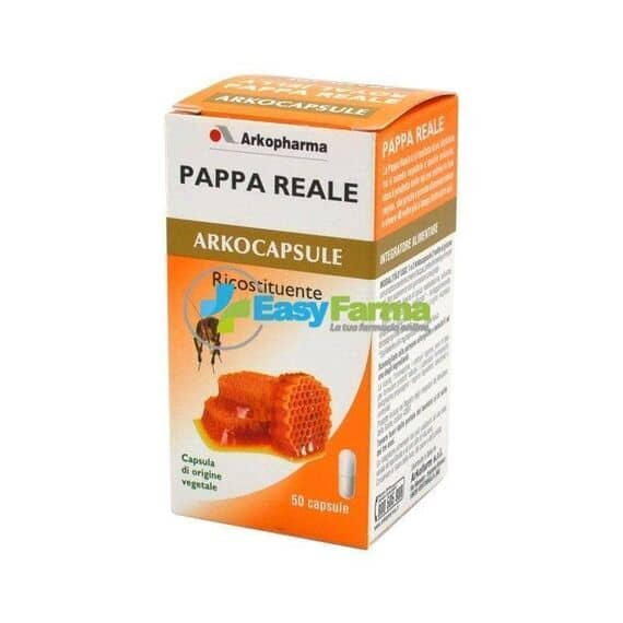 Arkopharma Pappa Reale Integratore Alimentare Ricostituente 50 Capsule | Acquista Online su Farmaclick