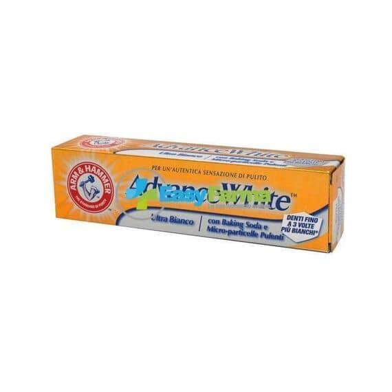 Arm Hammer Dentifricio Advance White Ultra Bianco 75 Ml | Acquista Online su Farmaclick
