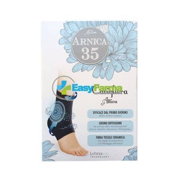 Arnica 35 Active Cavigliera Attiva Taglia 3 - Nero | Acquista Online su Farmaclick