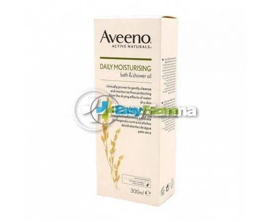 Aveeno Active Naturals Daily Moisturising Olio Bagno E Doccia 300 Ml