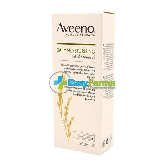 Aveeno Active Naturals Daily Moisturising Olio Bagno e Doccia 300 Ml | Acquista Online su Farmaclick