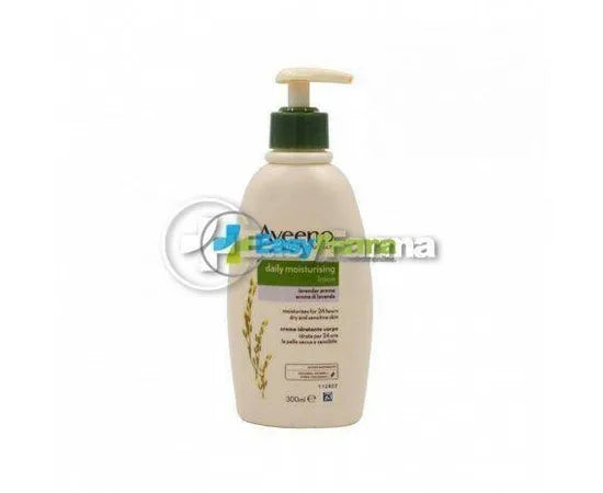 Aveeno Daily Moisturising Lotion Feuchtigkeitsspendende Körperlotion Lavendelduft 300 ml