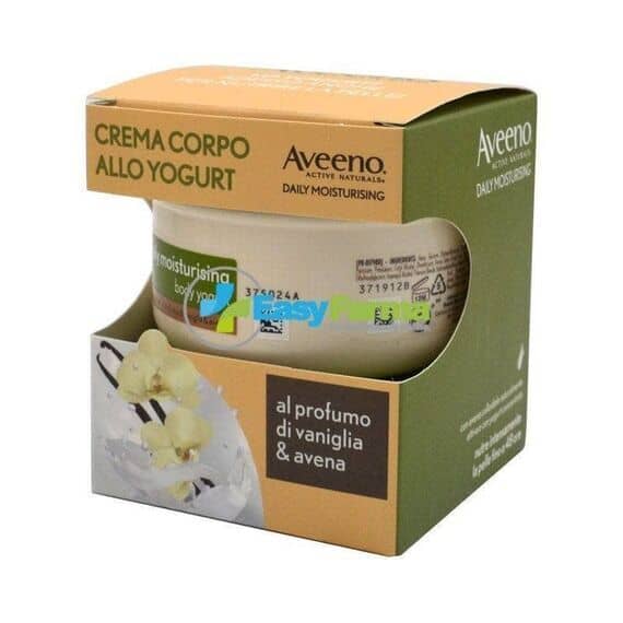 Aveeno Daily Moisturising Crema Corpo Allo Yogurt Al Profumo di Vaniglia e Avena 200 Ml | Acquista Online su Farmaclick