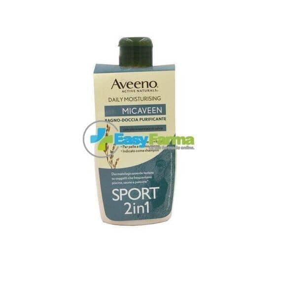 Aveeno Micaveen Bagno Doccia Purificante Sport 2 in 1 300 Ml | Acquista Online su Farmaclick