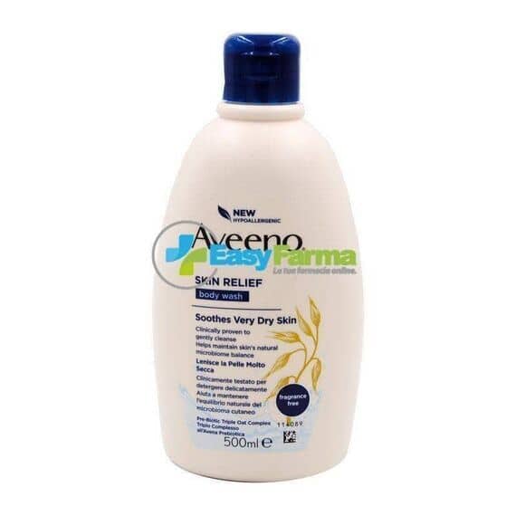 Aveeno Skin Relief Bagno Doccia Senza Profumo 500 Ml | Acquista Online su Farmaclick