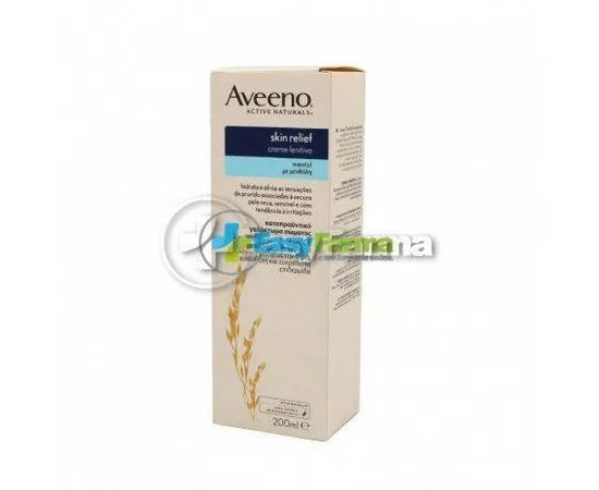 Aveeno Skin Relief Crema Idratante Lenitiva Al Mentolo 200 Ml