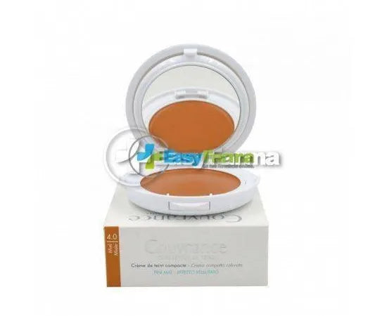 Avene Couvrance Effetto Vellutato Crema Compatta Colorata 10G Miele 4.0