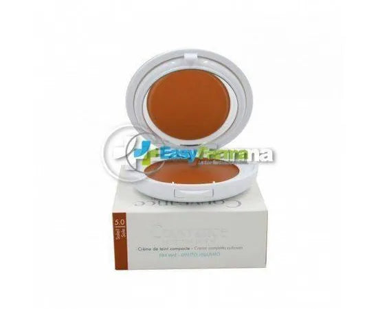 Avene Couvrance Effetto Vellutato Crema Compatta Colorata 10G Sole 5.0