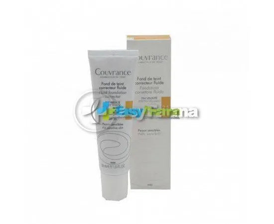 Avene Couvrance Fondotinta Correttore Fluido Spf 20 Effetto Vellutato 30 Ml Beige 2.5