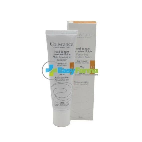 Avene Couvrance Fondotinta Correttore Fluido Spf 20 Effetto Vellutato 30 Ml Miele 4.0 | Acquista Online su Farmaclick