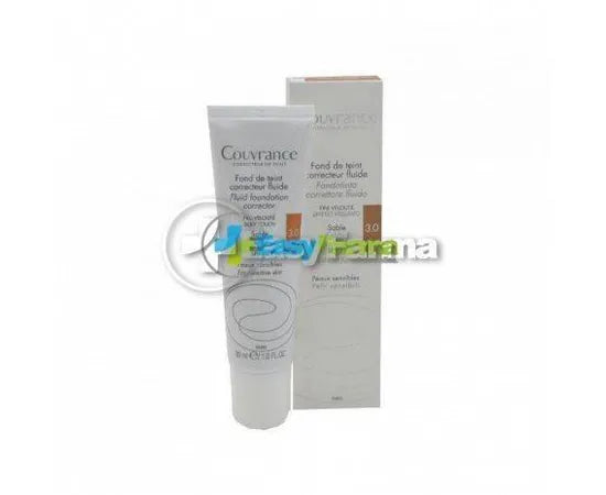 Avène Couvrance Korrigierendes Fluid Make-up SPF 20 Samteffekt 30 ml Sand 3.0