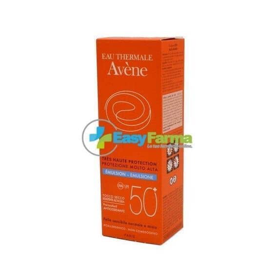 Avene Emulsione Spf 50 Pelle Sensibile Normale e Mista 50 Ml | Acquista Online su Farmaclick