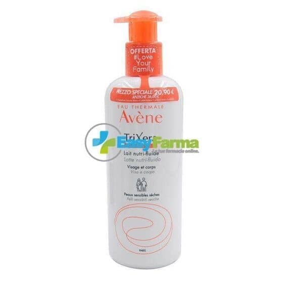 Avene Trixera Latte Nutri Fluido Viso e Corpo 400 Ml Offerta Love You Family | Acquista Online su Farmaclick