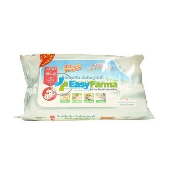 Bayer Salviette Detergenti Al Tã¨ Verde 40 Pezzi | Acquista Online su Farmaclick