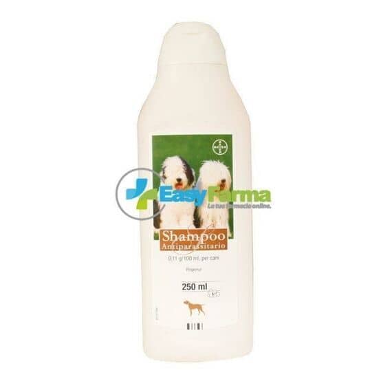 Bayer Shampoo Antiparassitario per Cani 250ml | Acquista Online su Farmaclick