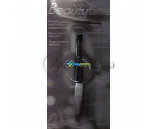 Beautytime Schräge Pinzette, Gunmetal-Finish
