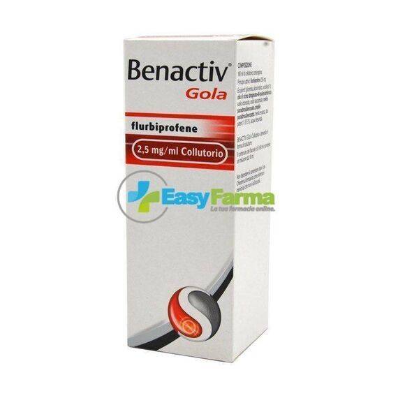 Benactiv Gola 0,25% Collutorio 160 Ml | Acquista Online su Farmaclick