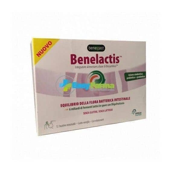 Benelactis Integratore Alimentare 12 Bustine Orosolubili | Acquista Online su Farmaclick