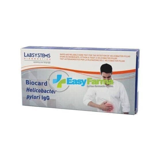 Biocard Helicobacter Pylori Igg Test Autodiagnostico | Acquista Online su Farmaclick