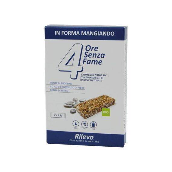 4 Ore Senza Fame Bio Barrette di Semi e Cereali 2x25g | Acquista Online su Farmaclick