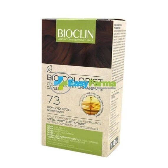 Bioclin Bio Colorist Colorazione Permanente Capelli con Olio di Argan Biologico 7.3 Biondo Dorato | Acquista Online su Farmaclick