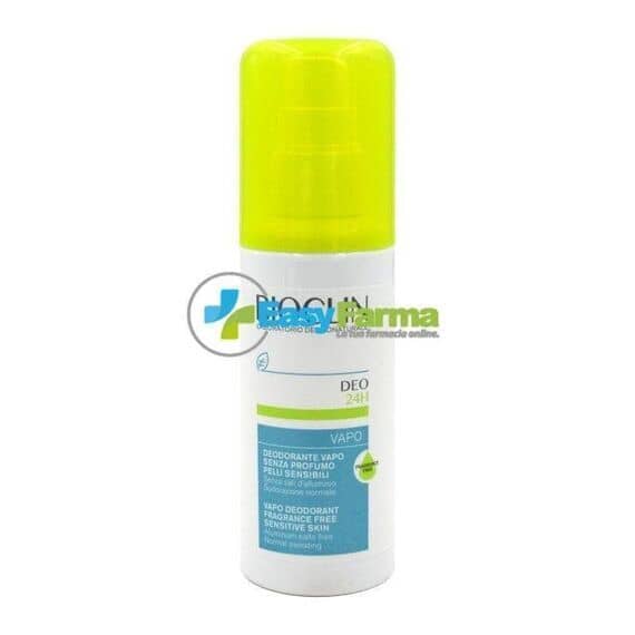 Bioclin Deo 24h Vapo Senza Profumo per Pelli Sensibili 100 Ml | Acquista Online su Farmaclick