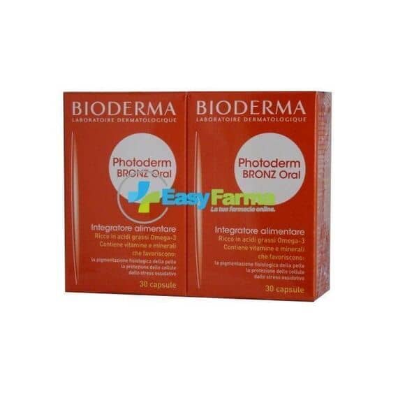 Bioderma Photoderm Bronz Oral Integratore Alimentare 30 + 30 Capsule | Acquista Online su Farmaclick