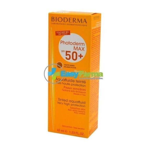 Bioderma Photoderm Max Spf 50+ Aquafluide Tinta Dorata 40 Ml | Acquista Online su Farmaclick