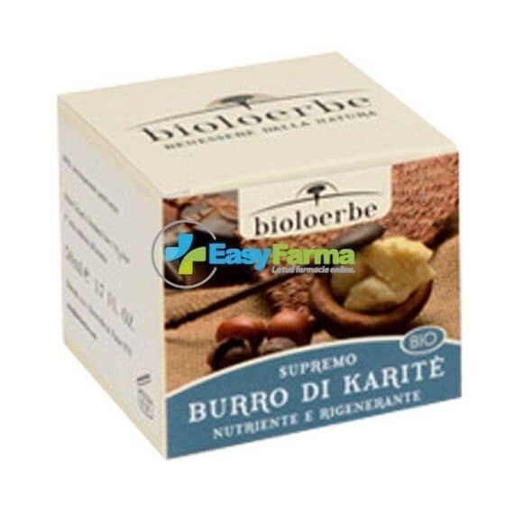 Bioloerbe Burro di Karitã¨ Bio 50 Ml | Acquista Online su Farmaclick
