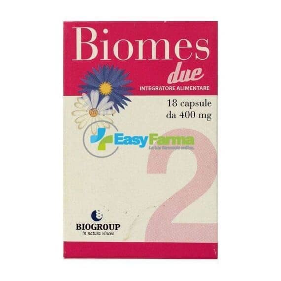 Biomes Due 18 Capsule 400 Mg | Acquista Online su Farmaclick