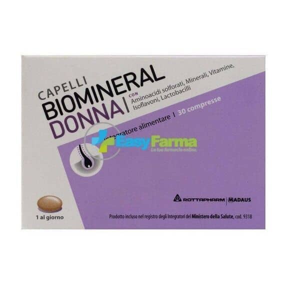 Biomineral Capelli Donna Integratore Alimentare 30 Compresse | Acquista Online su Farmaclick