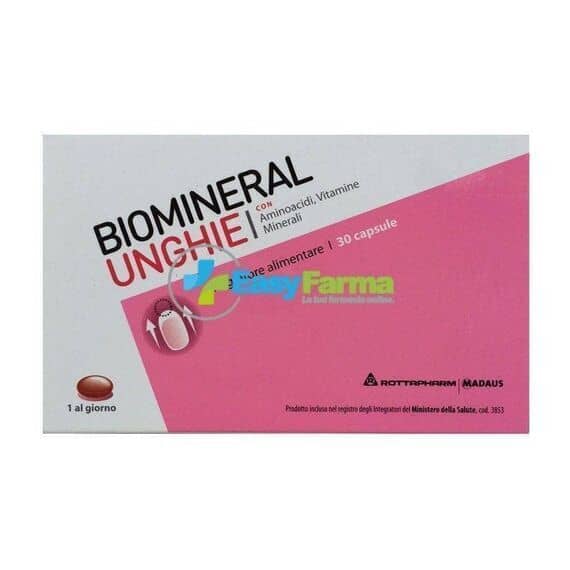 Biomineral Unghie 30 Capsule | Acquista Online su Farmaclick