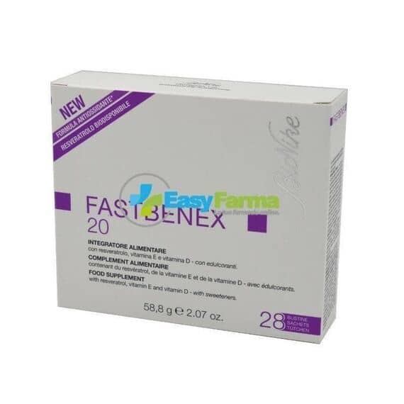 Bionike Fastbenex 20 Integratore Alimentare Antiossidante 28 Bustine | Acquista Online su Farmaclick