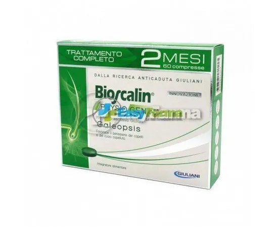 Bioscalin Physiogenina Trattamento Completo Anticaduta 2 Mesi 60 Compresse