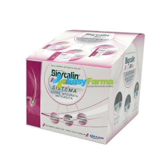Bioscalin Trico Age 45+ Sistema Azione Integrata Anticaduta Trattamento Mirato per la Donna | Acquista Online su Farmaclick