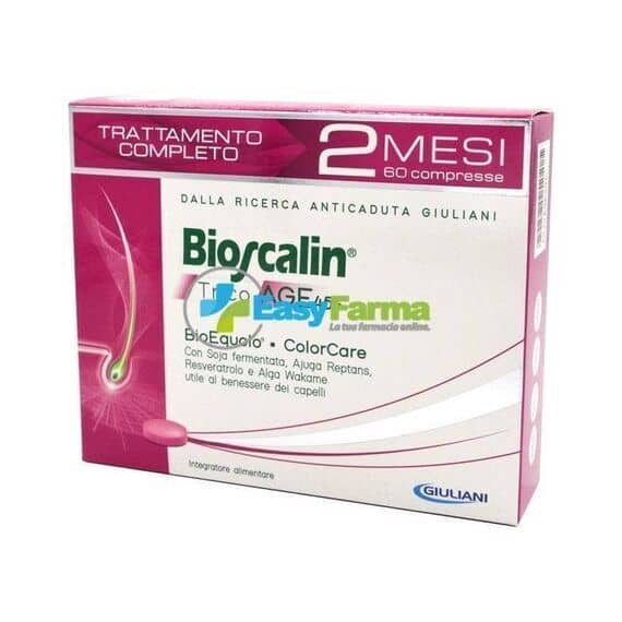Bioscalin Trico Age 45+trattamento Completo Anticaduta 2 Mesi 60 Compresse | Acquista Online su Farmaclick