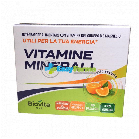 Biovita Vitamine Minerali Integratore Alimentare 10 Buste | Acquista Online su Farmaclick