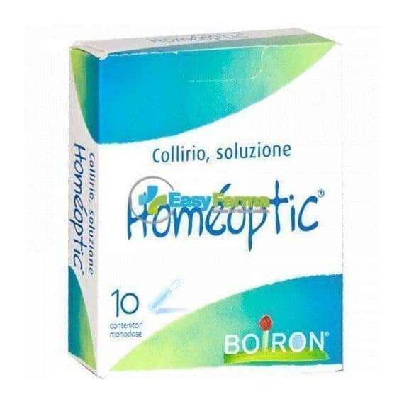 Boiron Homeoptic Collirio Soluzione 10 Contenitori Monodose da 0,4 Ml | Acquista Online su Farmaclick