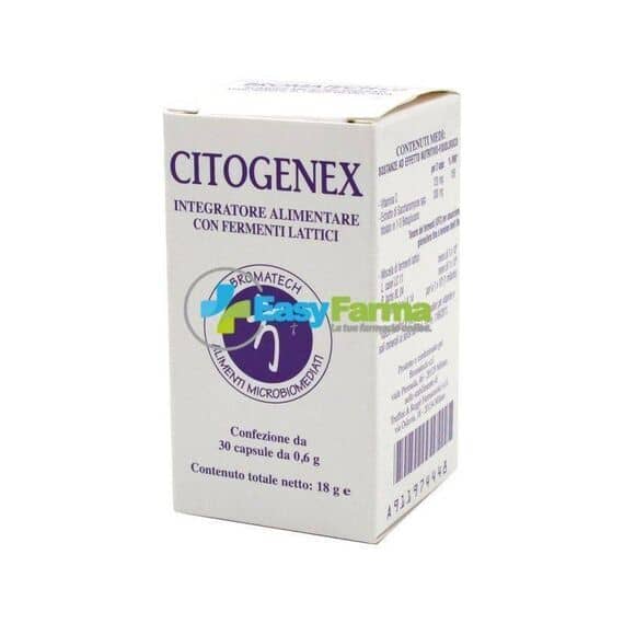 Citogenex 30 Capsule | Acquista Online su Farmaclick