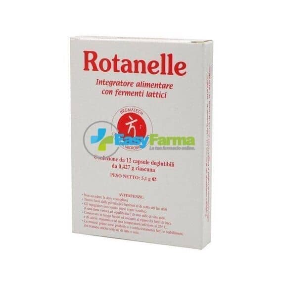 Bromatech Rotanelle Integratore Alimentare 12 Capsule | Acquista Online su Farmaclick