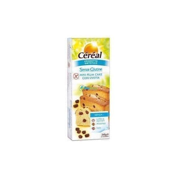 Cereal Mini Plum Cake con Uvetta Senza Glutine | Acquista Online su Farmaclick